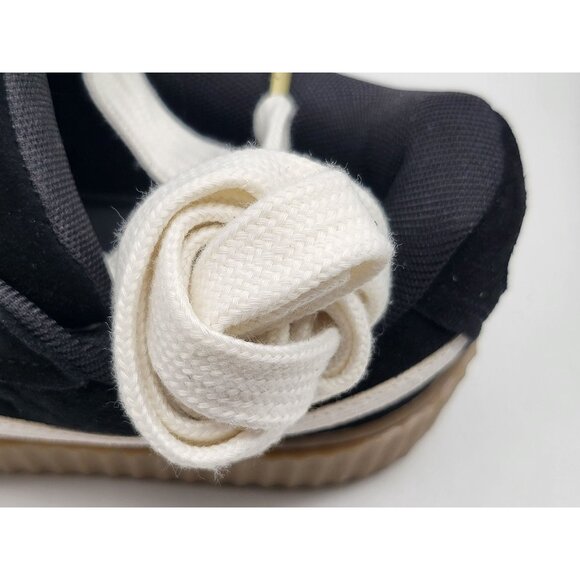 Puma Fenty Black Suede Creepers Phatty Black Warm White Womens Shoes Size 7.5 - Picture 10 of 10